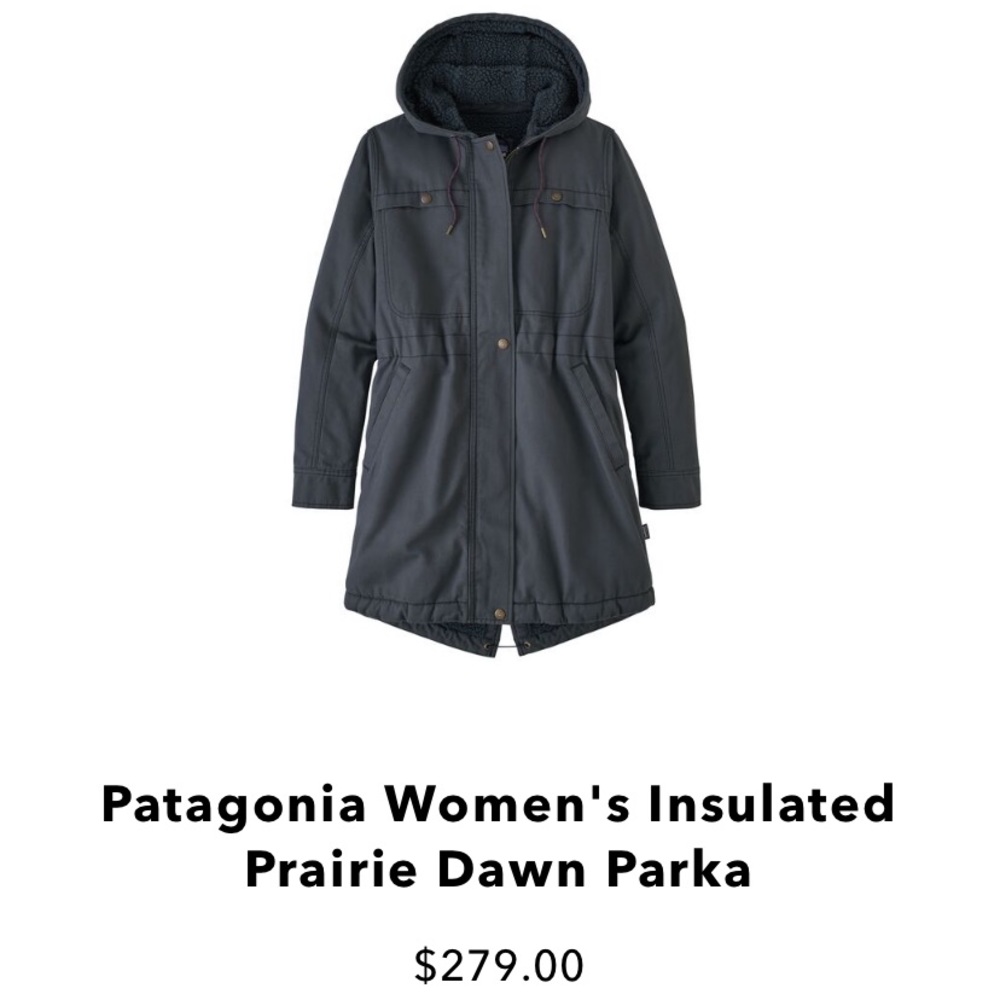 Patagonia Women's Insulated Prairie Dawn Parka